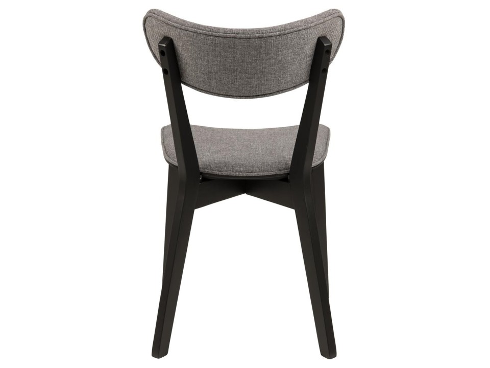 Krzesło Roxby szare/czarne - ACTONA